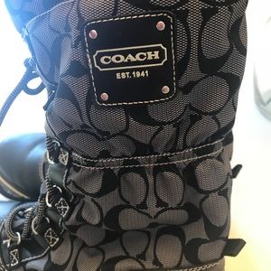 PRICE DROP 💋.  Coach Rainboots/Snowboots